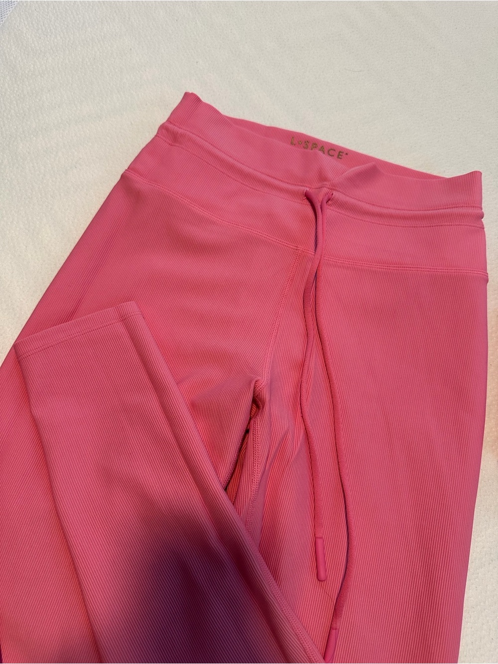 L-SPACE Pink Ribbed Two-Piece Set - Picture 5 of 7